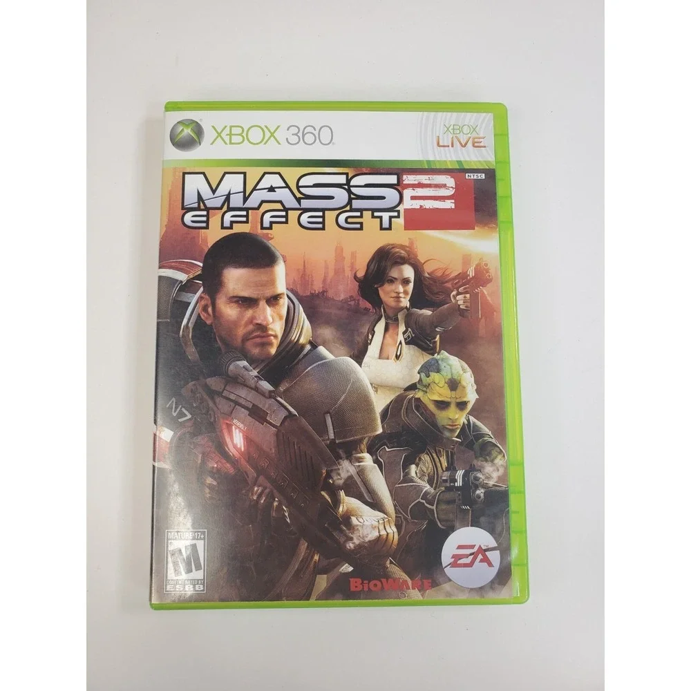 Mass Effect Trilogy Xbox 360 Microsoft Three Game Lot Bundle Tested Working